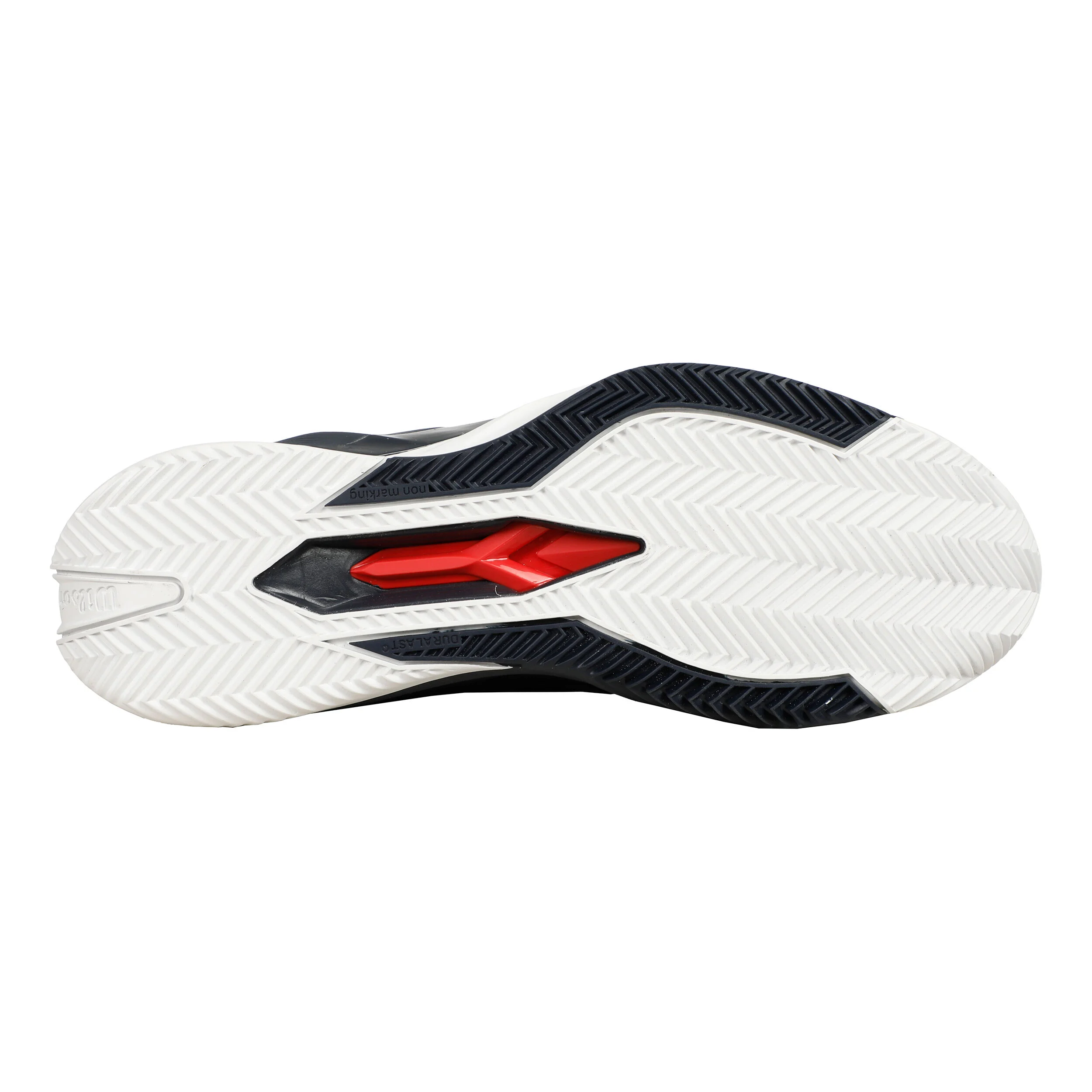 Wilson Rush Pro 4.5 Chaussure Terre Battue Hommes - Bleu Foncé , Blanc