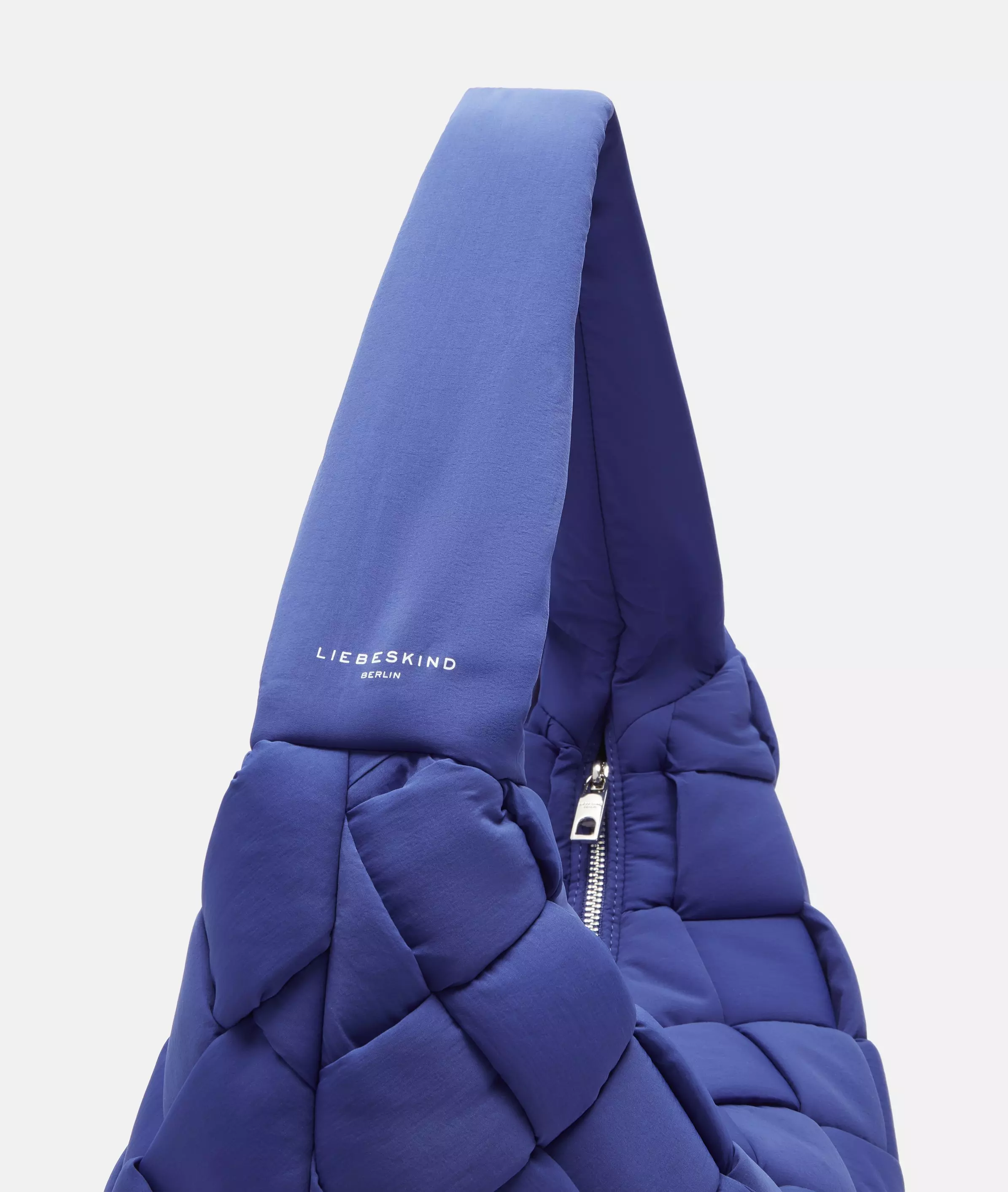 Nylon Bo Hobo L Large nylon bag with padded quilting