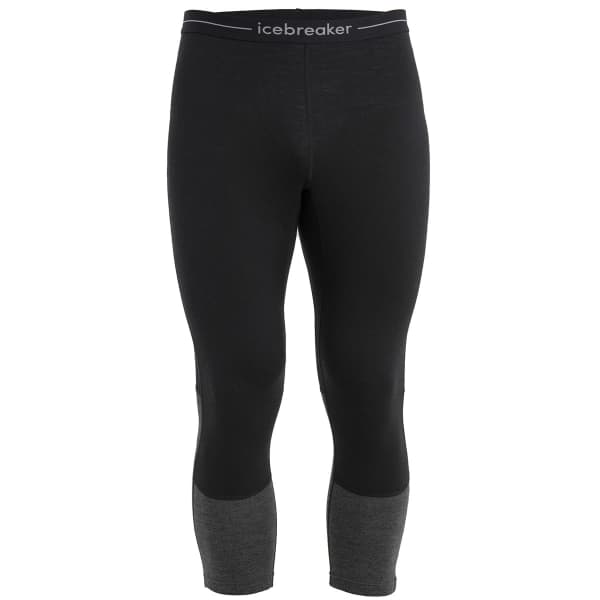 Collant running ICEBREAKER M MER 200 ZONEKNIT LEGLESS BLACK/JET HTHR/CB