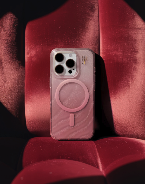 iPhone 17 Pro MagSafe Hardcase Hülle Clear Case Recycled (IDCLCMS-I2561P-563) - Rose Blush