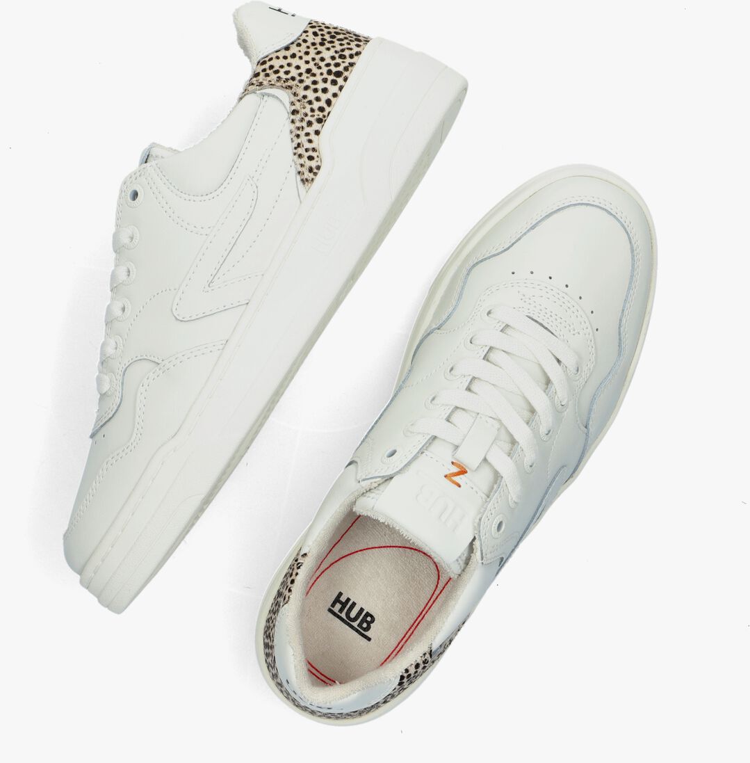 HUB witte hub lage sneakers court-z
