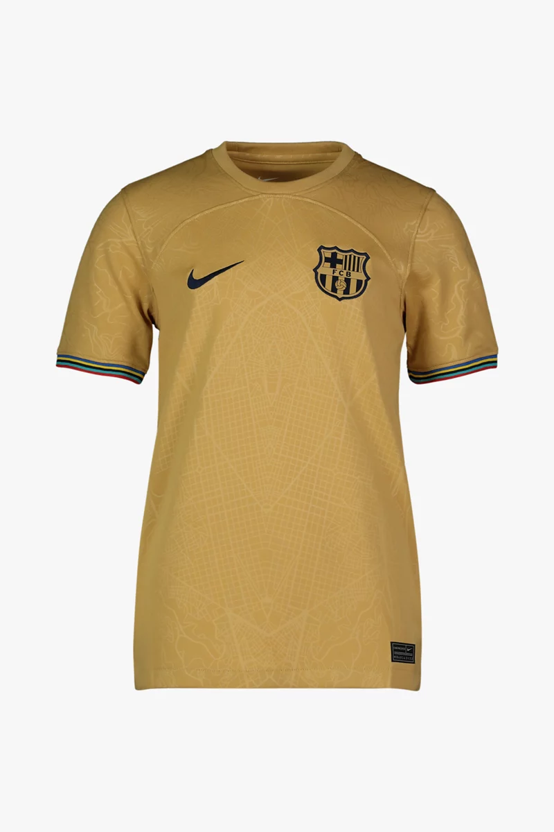 Nike FC Barcelona Away Replica Kinder Fussballtrikot 2223 ohne Sponsor
