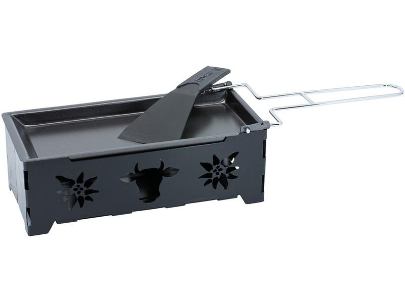 Kadastar Teelicht-Raclette 2go Muh Dunkelgrün, Schwarz Kerzenraclette