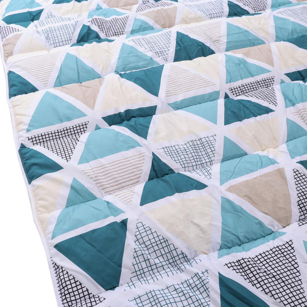 Dodo Couette Bleu/Blanche/Grise Temperée Vintage Dodo 140x200