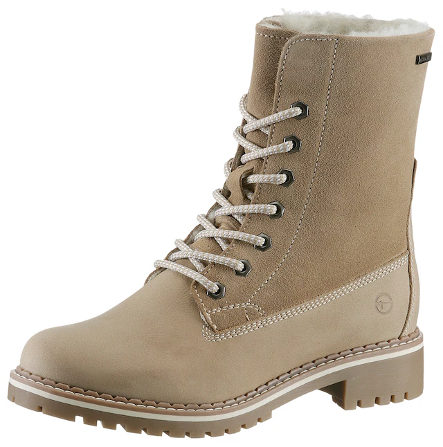 Tamaris Winterboots  , Blockabsatz, Winterstiefelette, Outdoorschuh mit Duo Tex-Ausstattung
