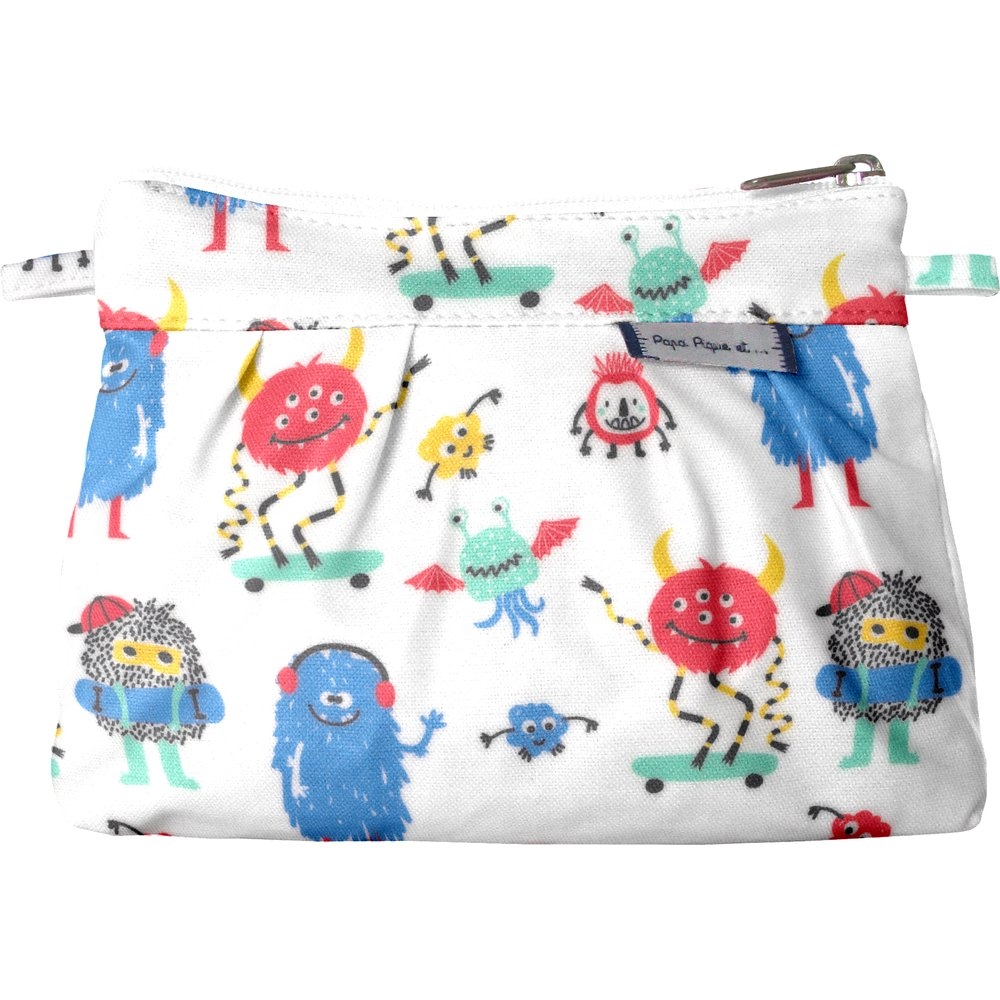 Mini Pochette Plissée Petits Monstres