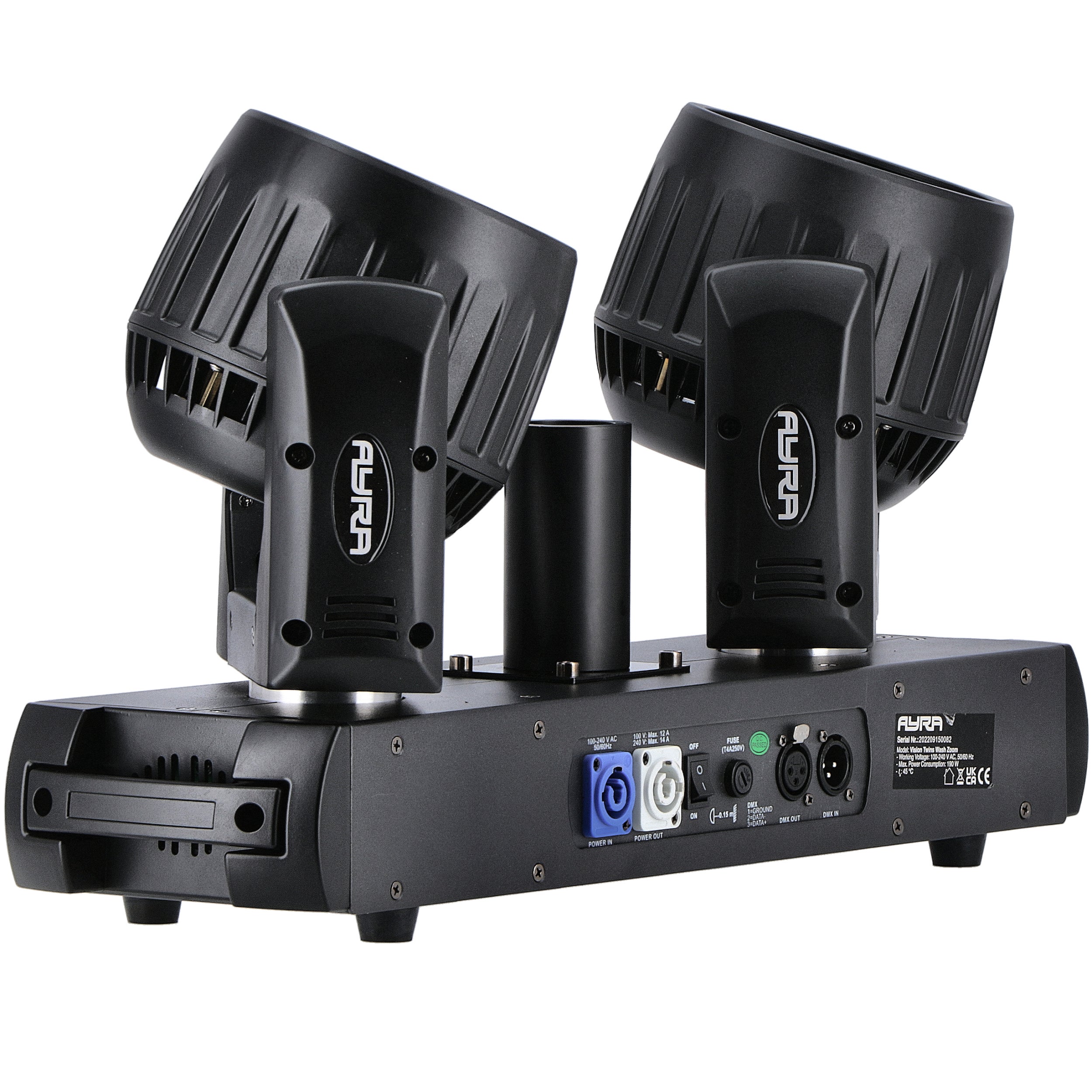 Ayra Vision Twins Wash Zoom dubbele LED movinghead