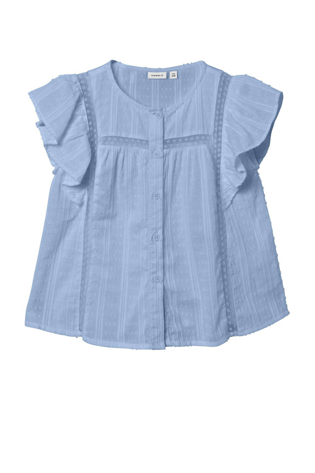 NAME IT blouse NKFFATIDIA lichtblauw