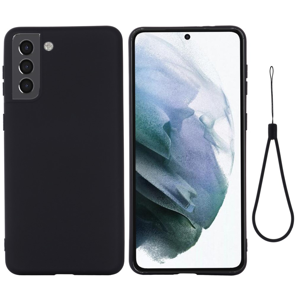 Samsung Galaxy S22 5G Silikon Case Hülle - Schwarz