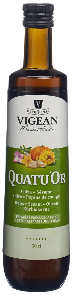 VIGEAN Huile Quatuor 500 ml
