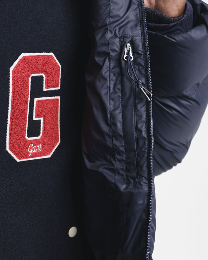Gant ACTIVE CLOUD MID LENGTH JACKET Evening blue