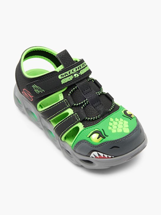 Skechers THERMO-SPLASH-HYDRO-FLARE Trekkingsandale Schwarz