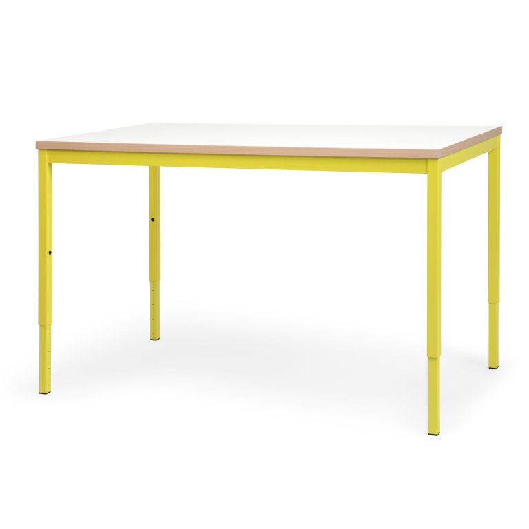 Modulor Tisch M für Kinder, schwefelgelb
