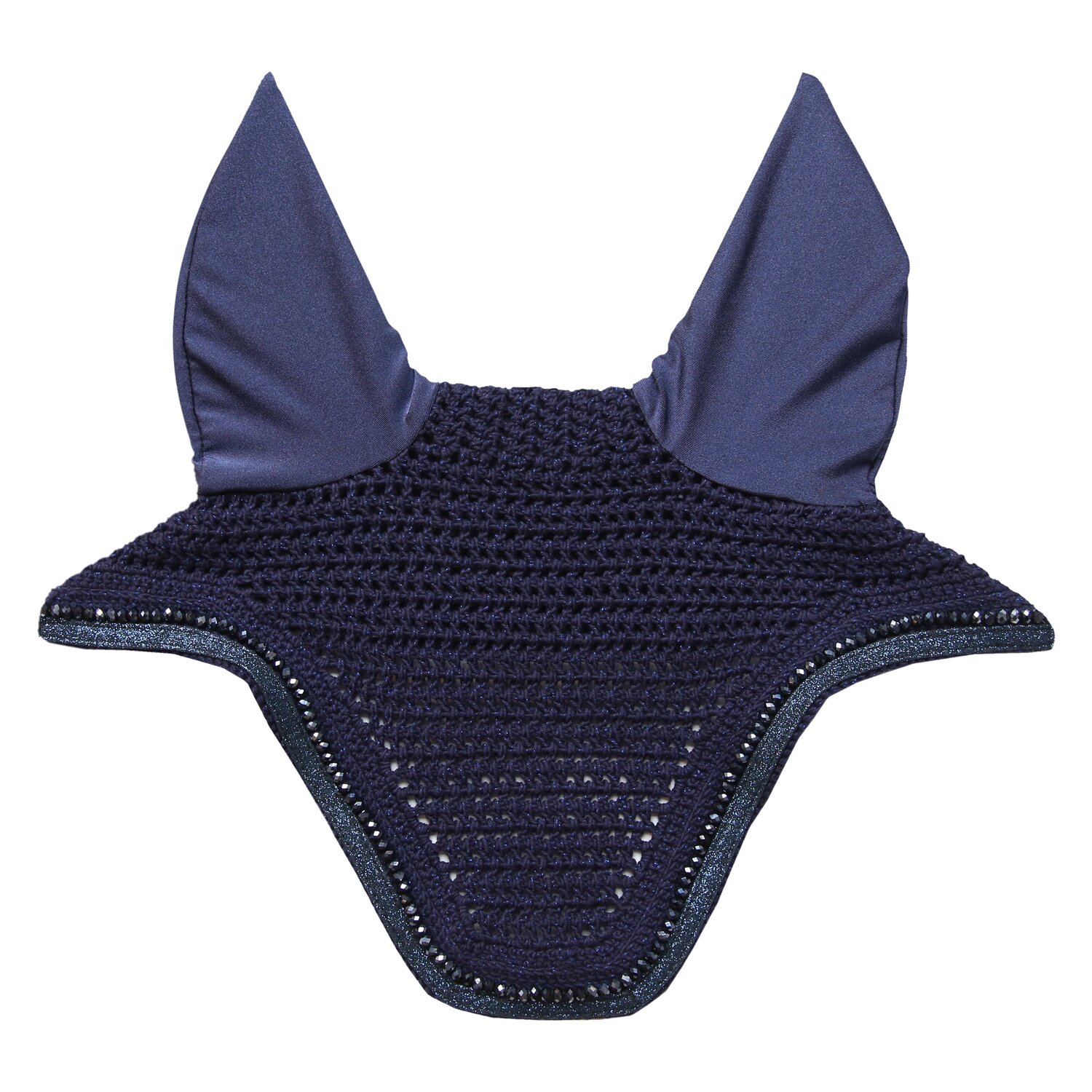 KENTUCKY Fliegenohren Wellington Glitter - dunkelblau - Warmblut