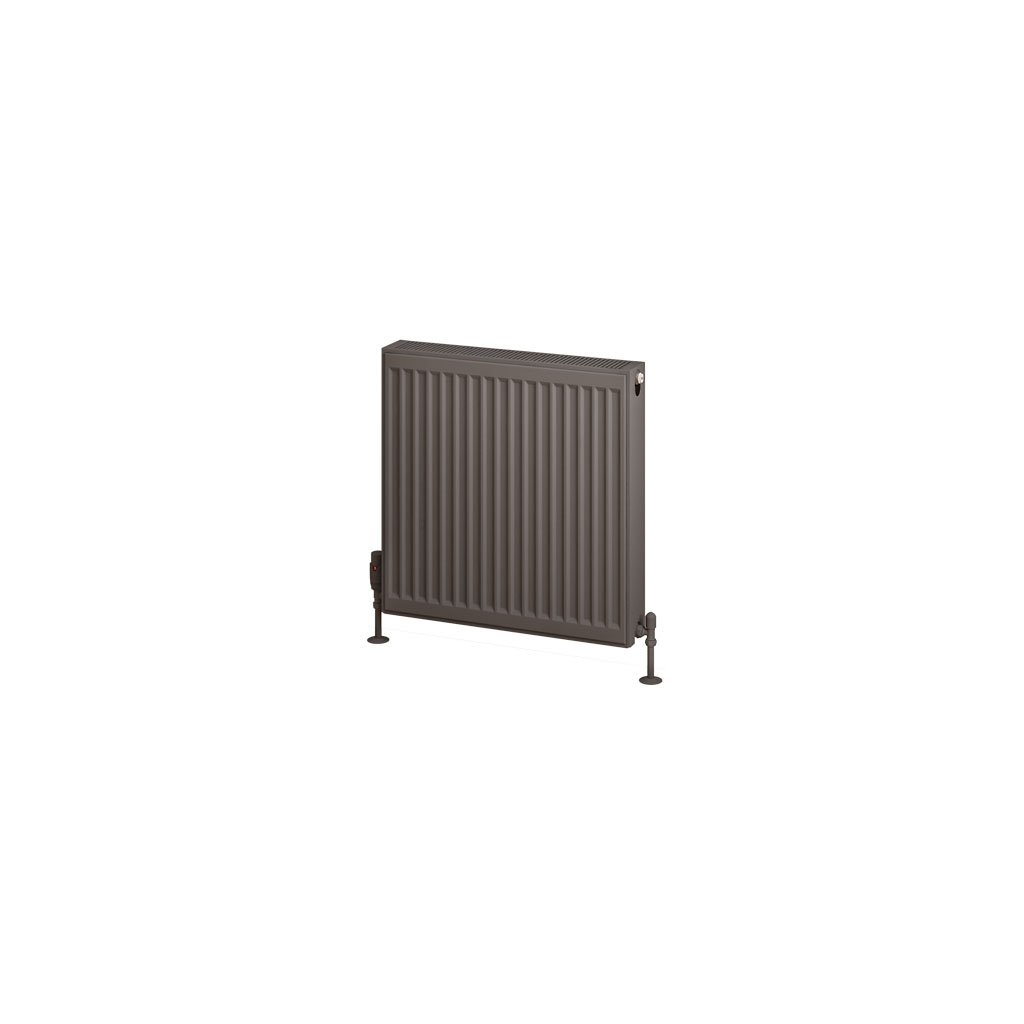 Eastbrook Type 22 paneelradiator 60x60cm 1245W antraciet