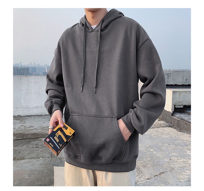 Ninine - Effen hoodie met trekkoord