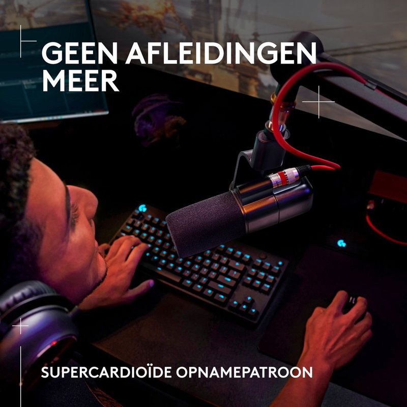 Logitech - G Yeti Studio - Gaming Microfoon - Bedraad - Wit