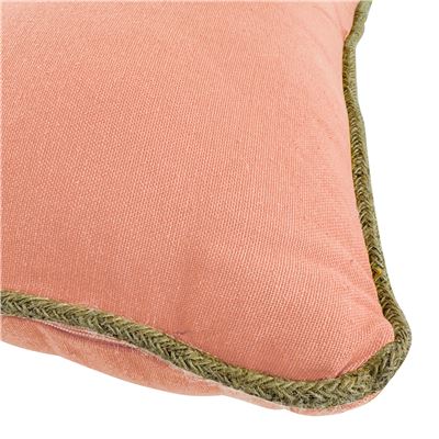 Coussin coton recyclé