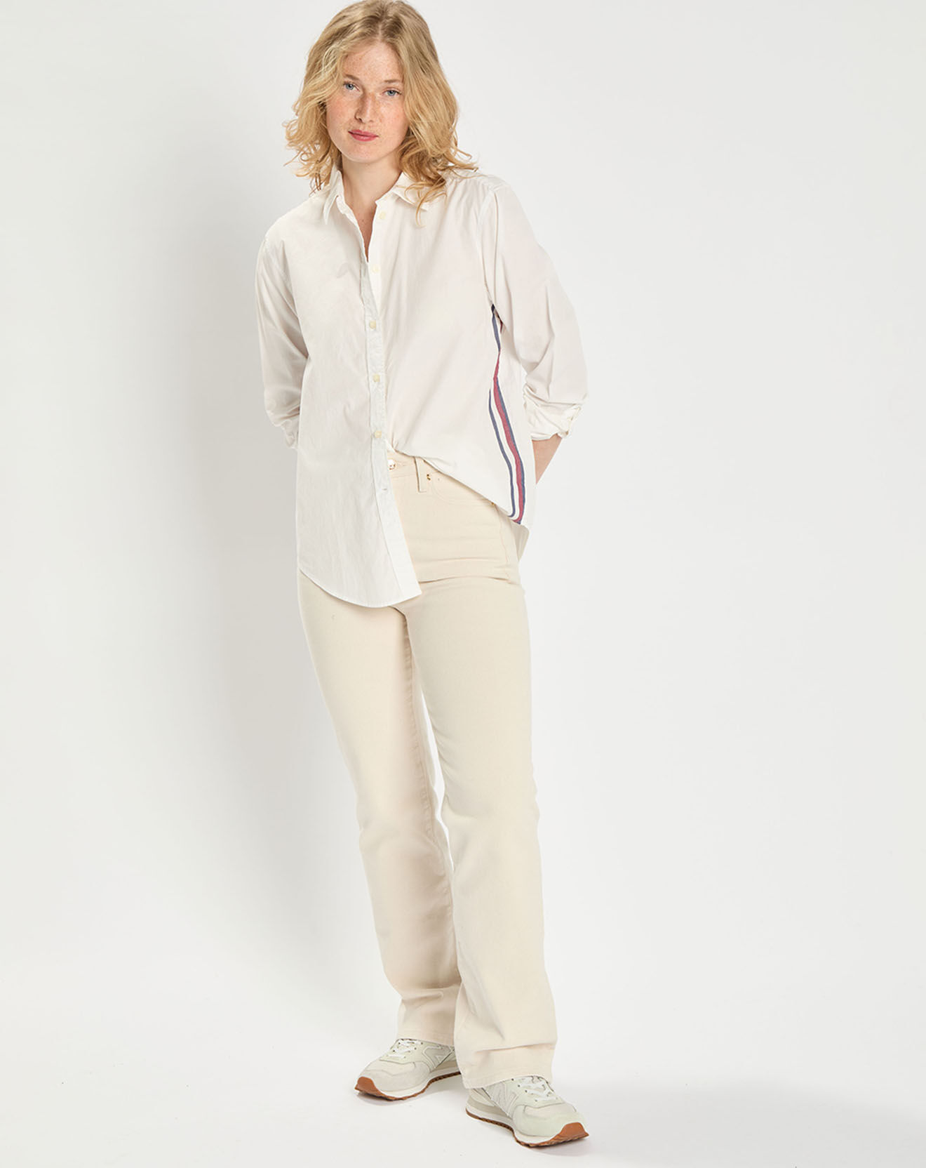 Tommy Hilfiger Chemise relaxed Monica blanche