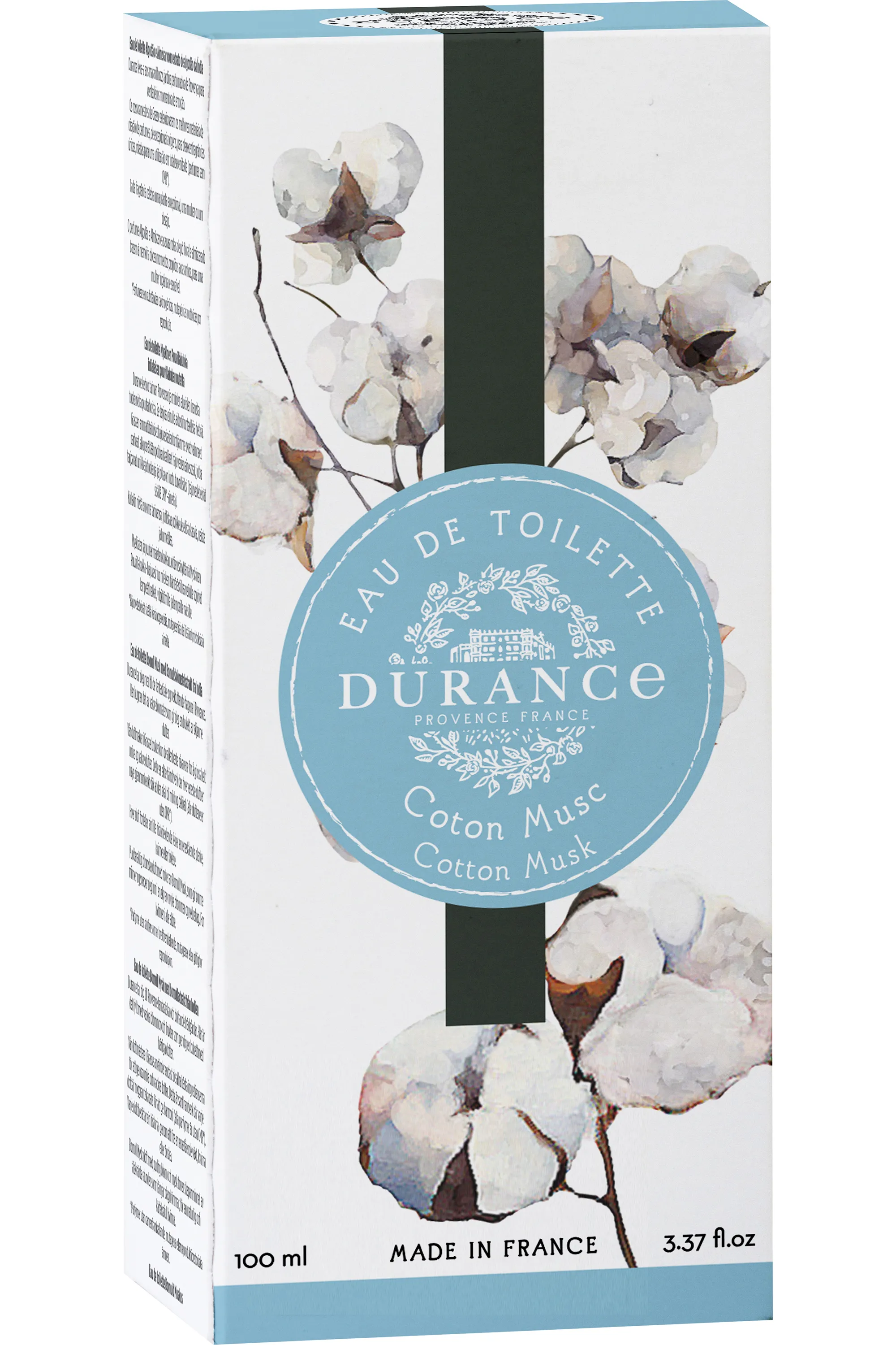 Durance Coton Musc Eau de Toilette-100 ml