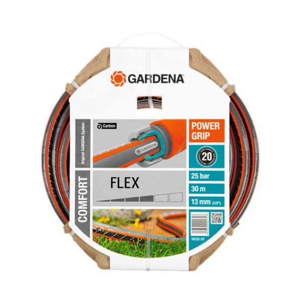 Gardena Comfort Flex Mangueira / Hose 13mm (1/2´´) Preto/orange, 30m |