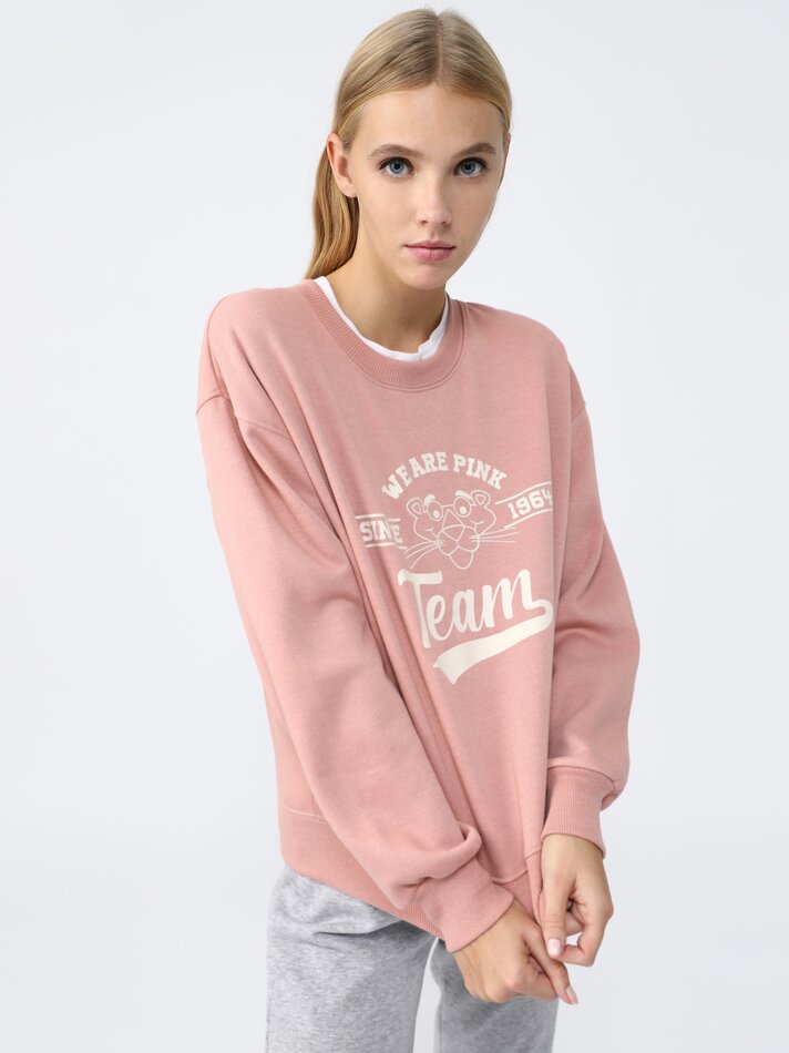 Moletom Pink Panther™ MGM - Rosa Claro