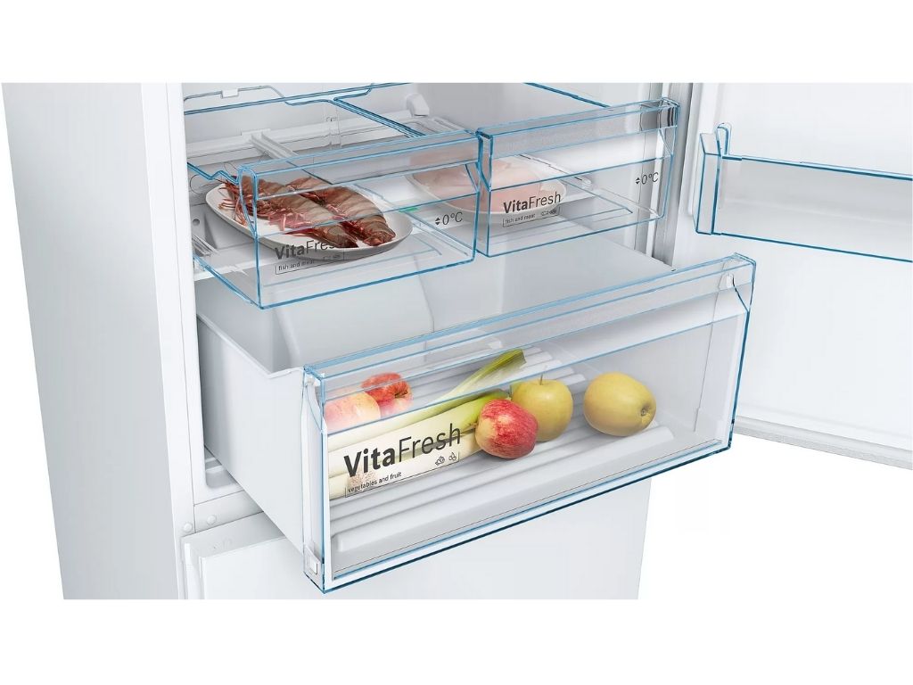COMBINADO BOSCH KGN49XWEA BRANCO E 438L NO FROST