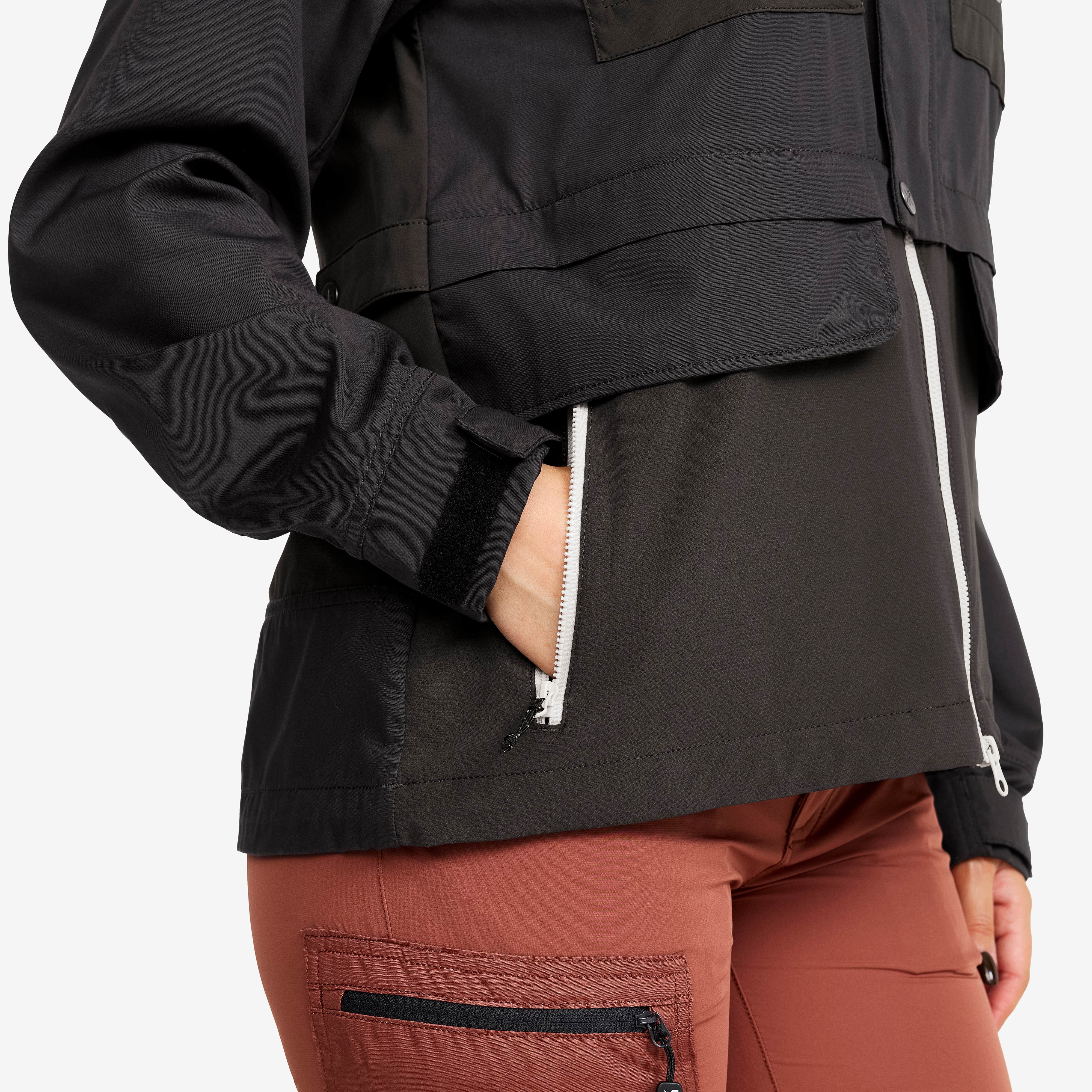Rambler Lightweight Pro Jacket Dame Anthracite/Oatmeal