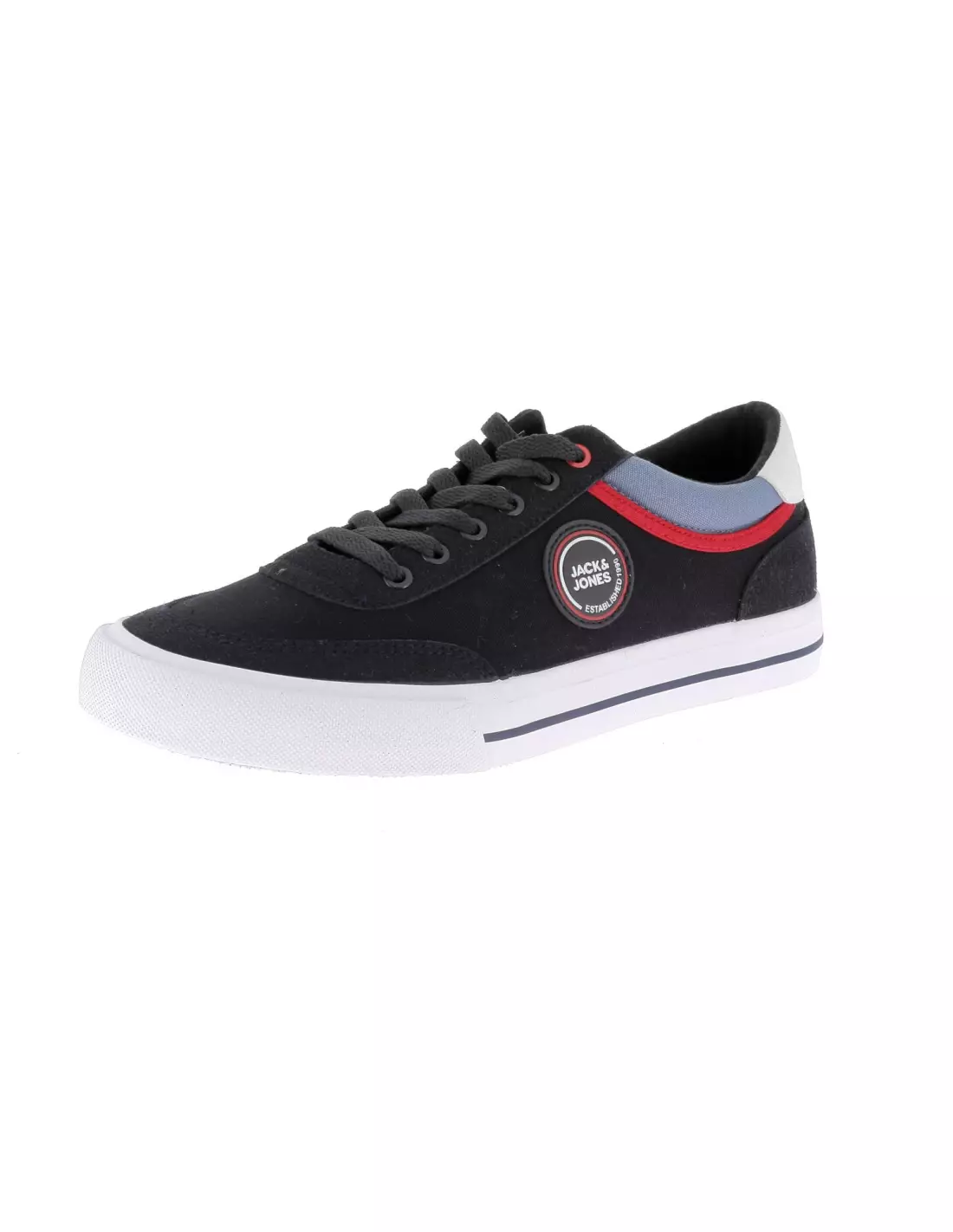 JACK & JONES JFWJAY CANVAS COMBO - Baskets Navyblazer