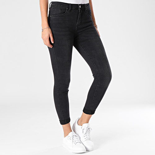 Jean Slim Femme Noir