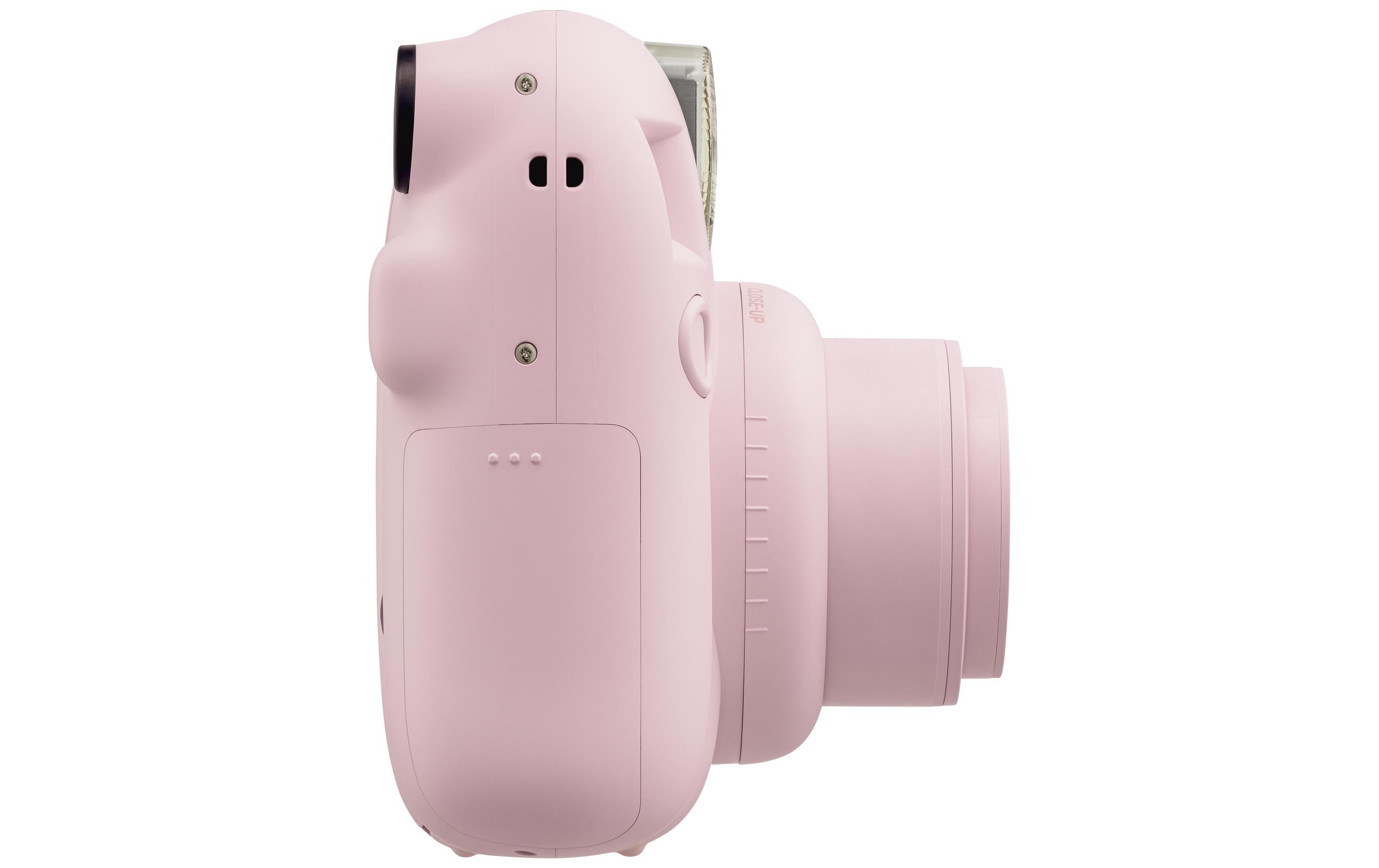 Fotokamera Instax Mini 12 PinkSofortbildkamera mit Blitz und Selfie-Modus