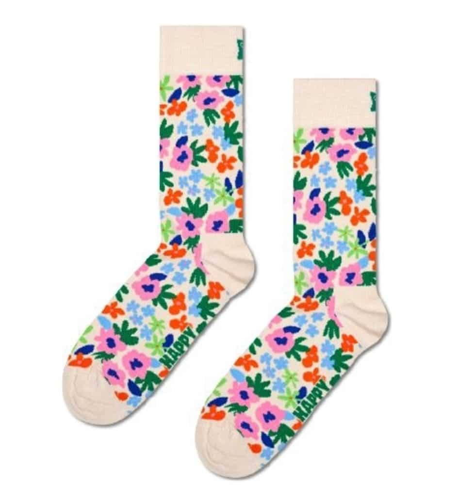 Happy Socks Flower Sock Socken in Mehrfarbig