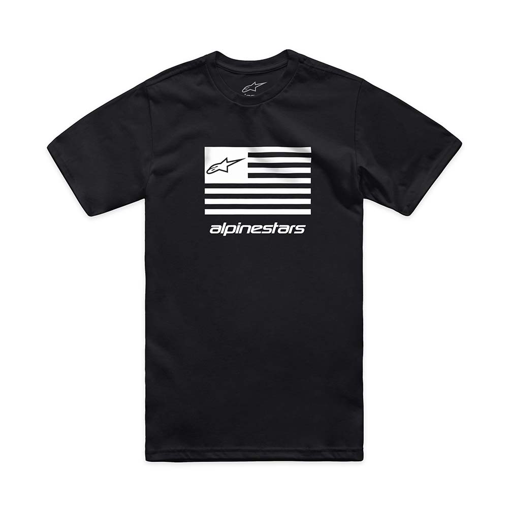 Alpinestars - T-shirt Flag CSF Noir / Blanc