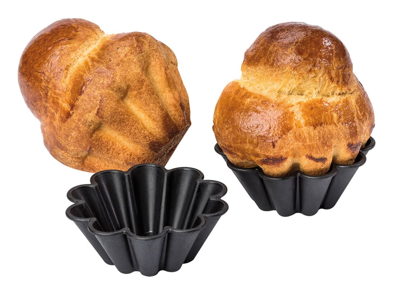 Moule à brioche - Exoglass® - Ø 8 cm - Matfer