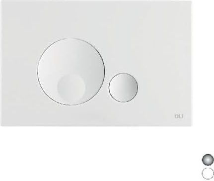 dubbele uitlaatklep globe wit