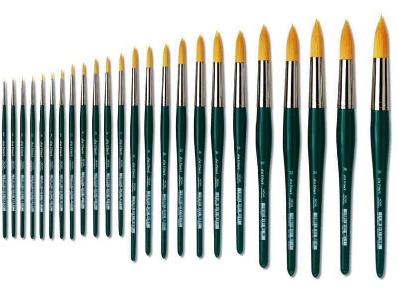 Da Vinci Aquarellpinsel Nova, rund