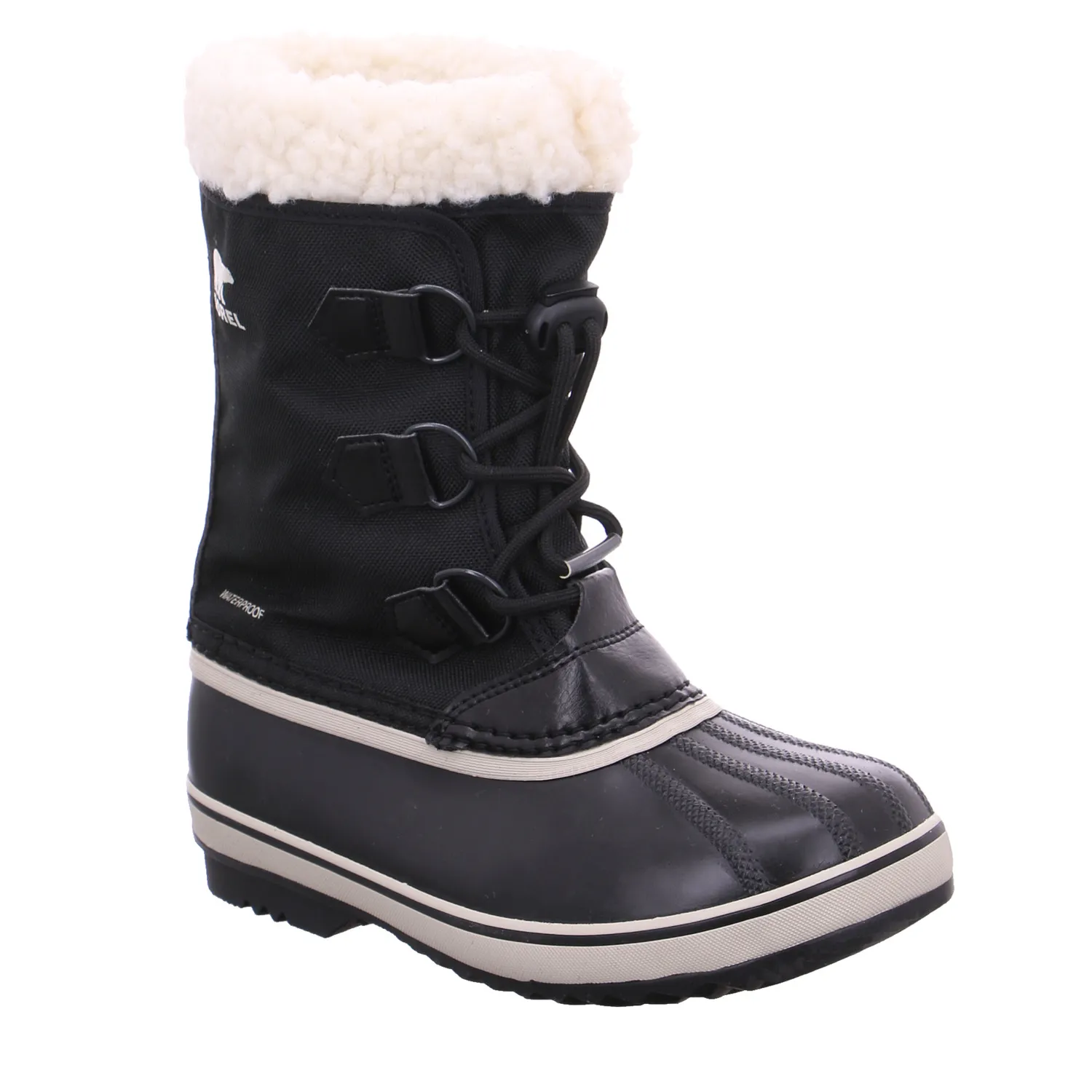 SOREL Kinder-Snowboot Schwarz Synthetik  Schneestiefel Unisex