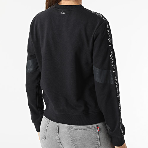 Sweat Crewneck A Bandes GWS2W316 Noir