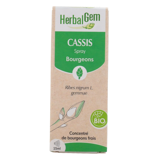 Herbalgem cassis bio - Complément alimentaire gemmothérapie