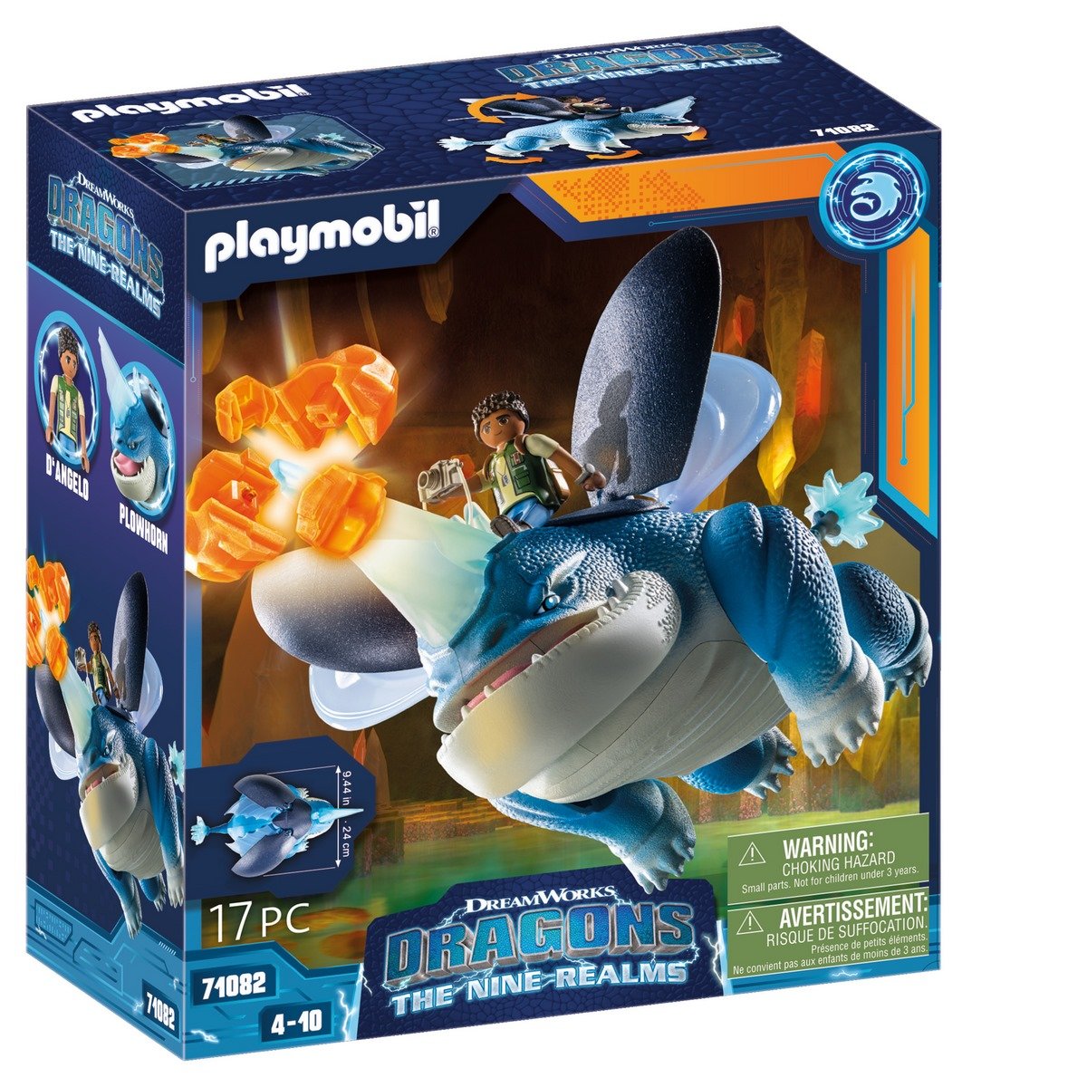 DRAGONS NINE REALMS PLOWHORN DANGELO