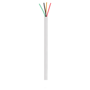 Q-Link telefoonkabel rond 4x 0,5 mm² 20 meter wit