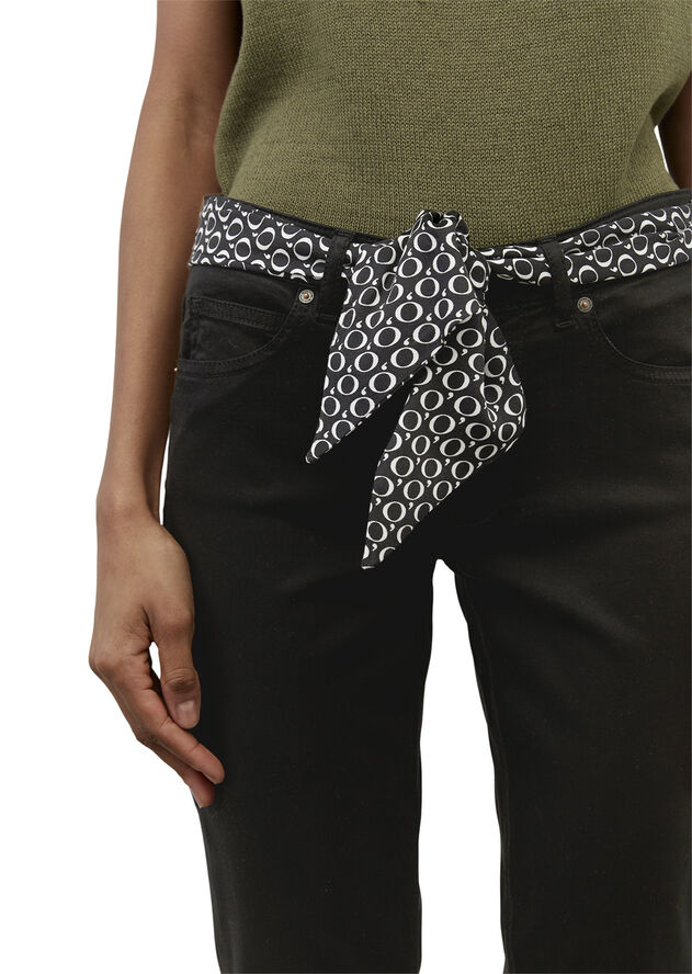 Marc O’Polo 5 Pocket, mid waist, slim fit, regu Black