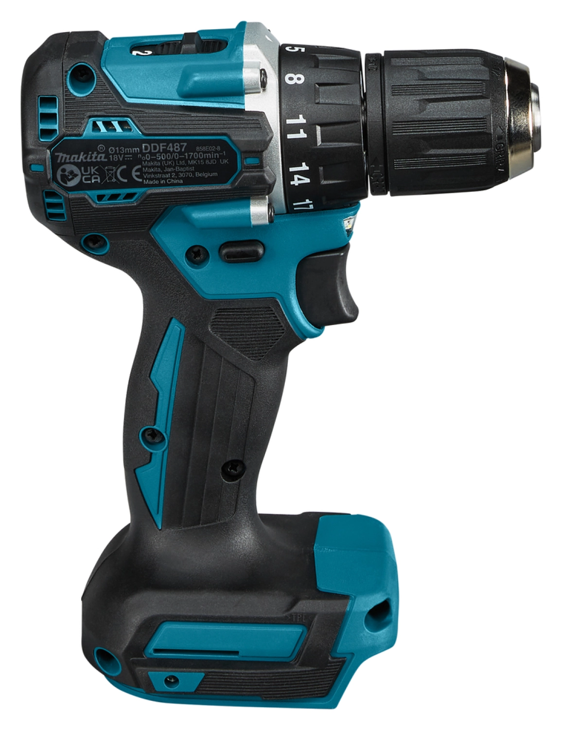 Makita DDF487RTJ 18V Li-Ion accu boor-/schroefmachine set (2x 5,0Ah) in Mbox - 13mm