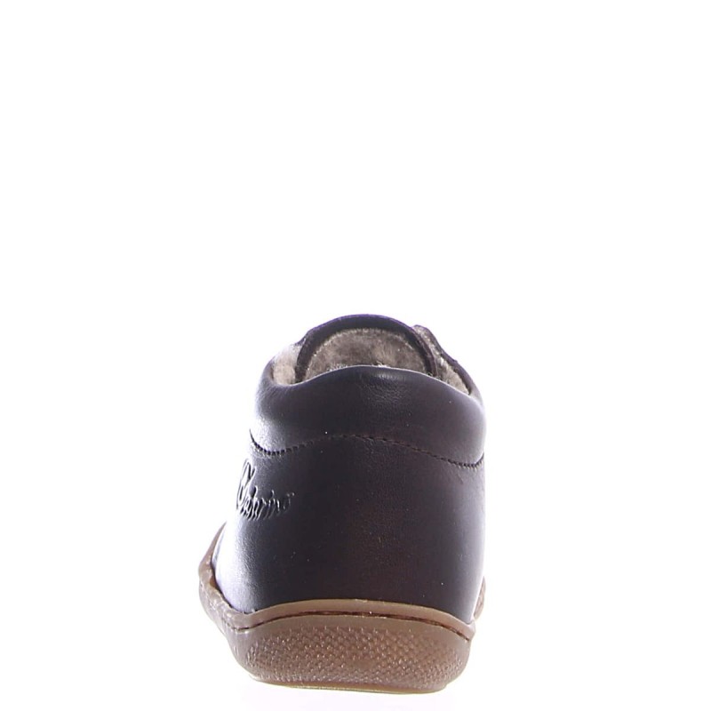 Naturino Naturino Cocoon Supersouple Lacets Fourré Chocolat