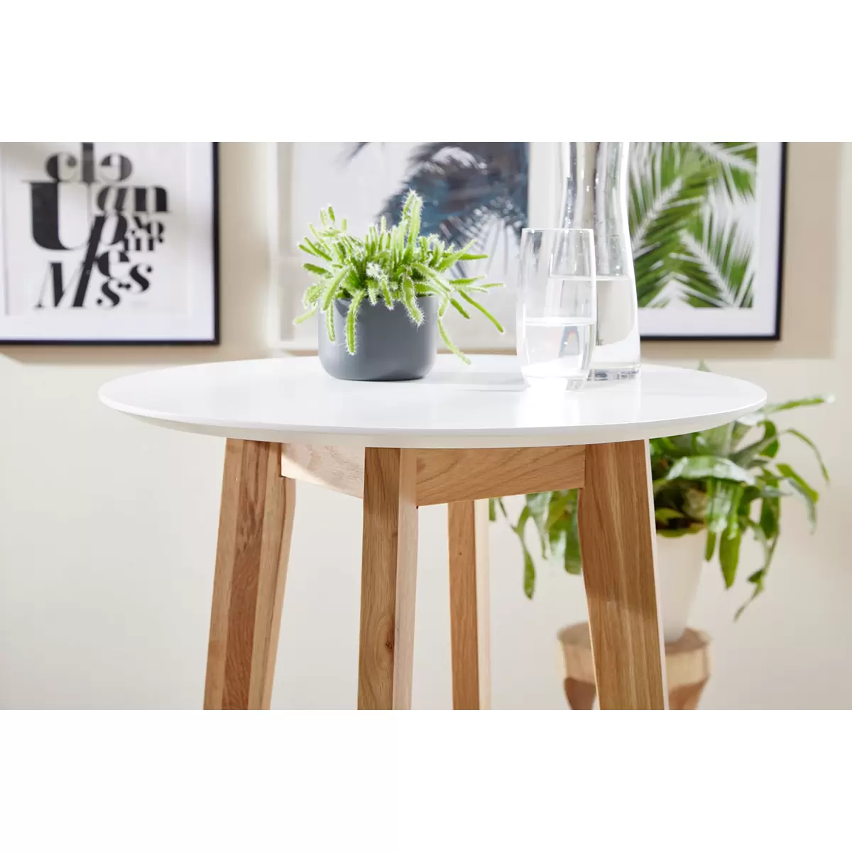 Bartisch Seba Eiche,weiss