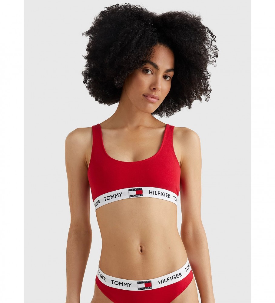 Sutiã Tommy Hilfiger Bralette 85 vermelho