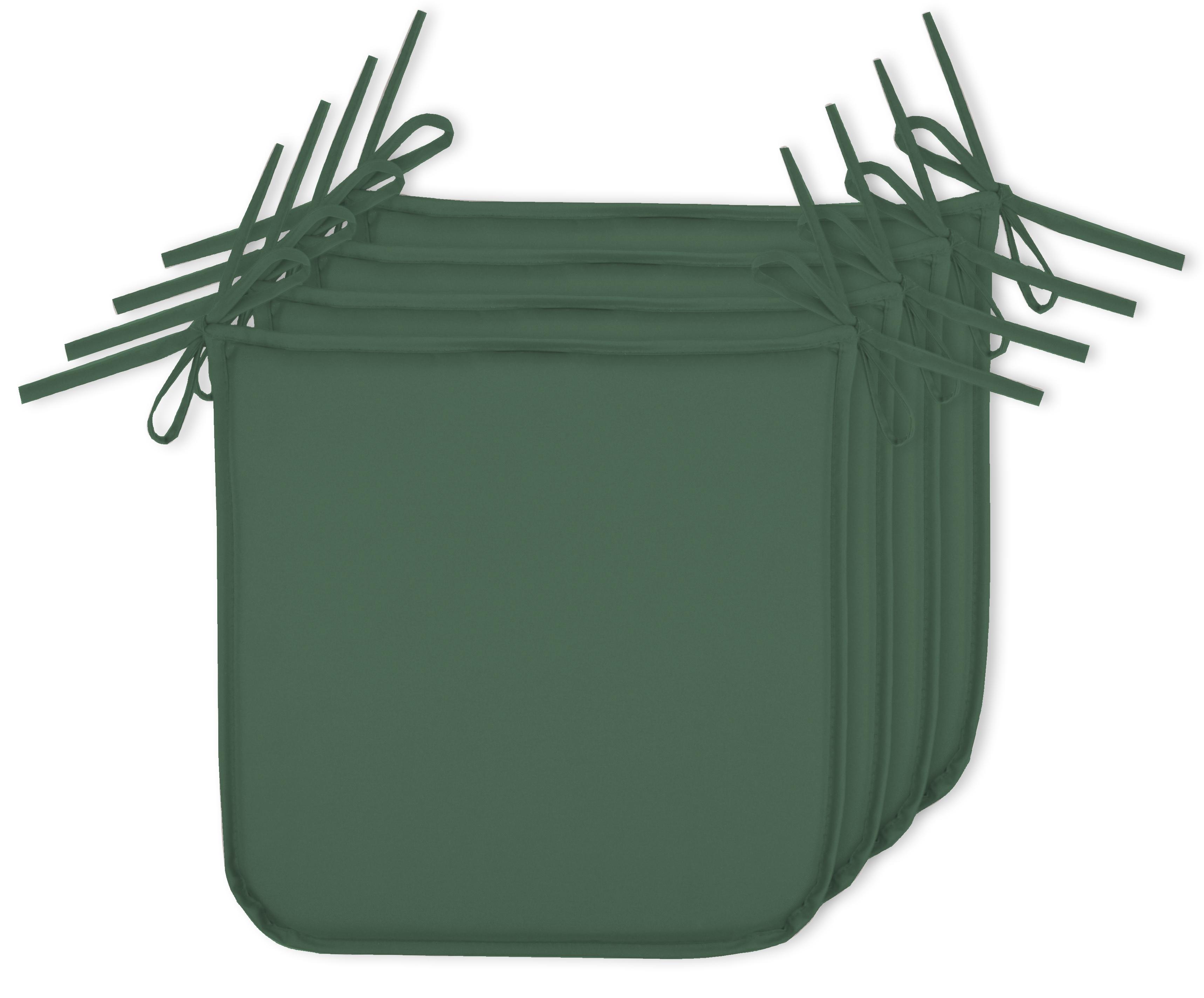 LOT 4 GALETTES CHAISE HAWAI VERT