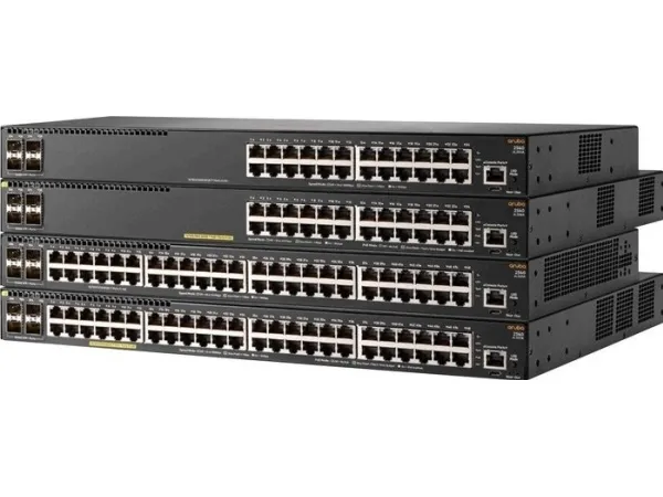 [OUTLET] - HPE Aruba 2540 48G PoE  4SFP  - Switch - Administreret - 48 x 10/100/1000 (PoE )   4 x 10 Gigabit Ethernet / 1 Gigabit Ethernet SFP  - desktop, monterbar på stativ, væg-monterbar - PoE  (370 W)