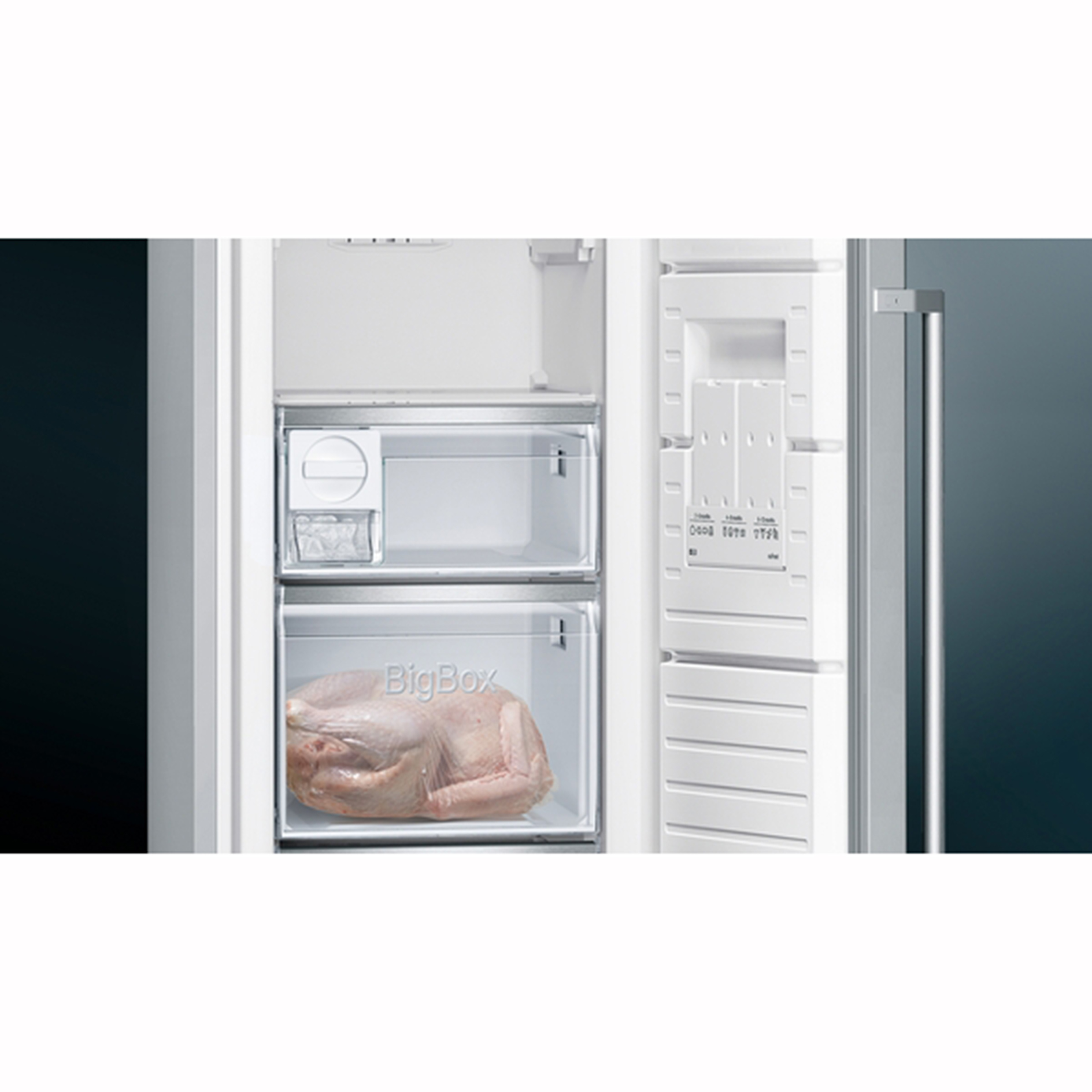 SIEMENS Gefrierschrank iQ500 GS36NAIDP - Inox-Look - D
