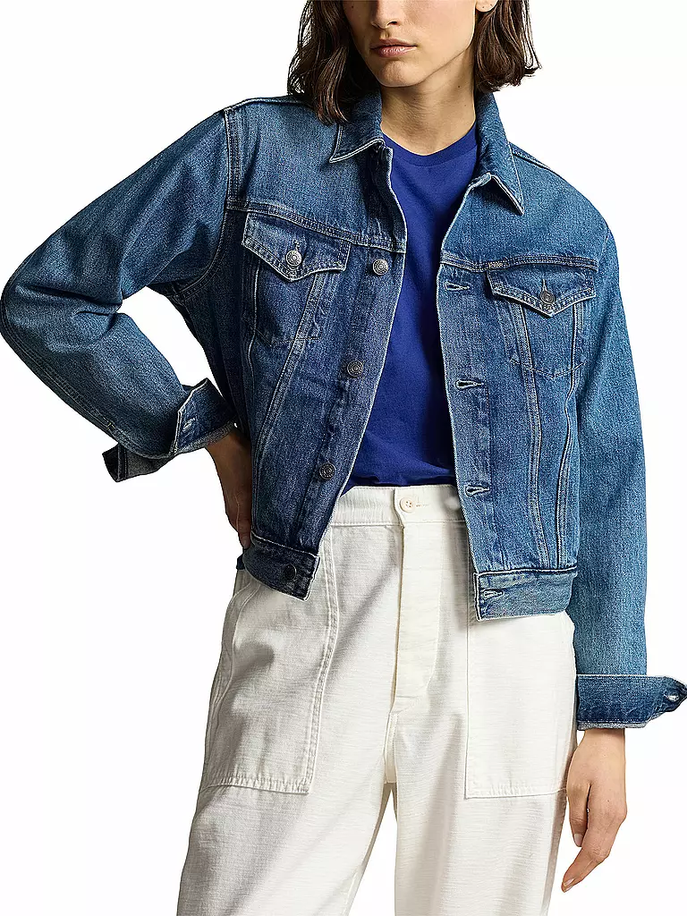 POLO RALPH LAUREN Jeansjacke blau